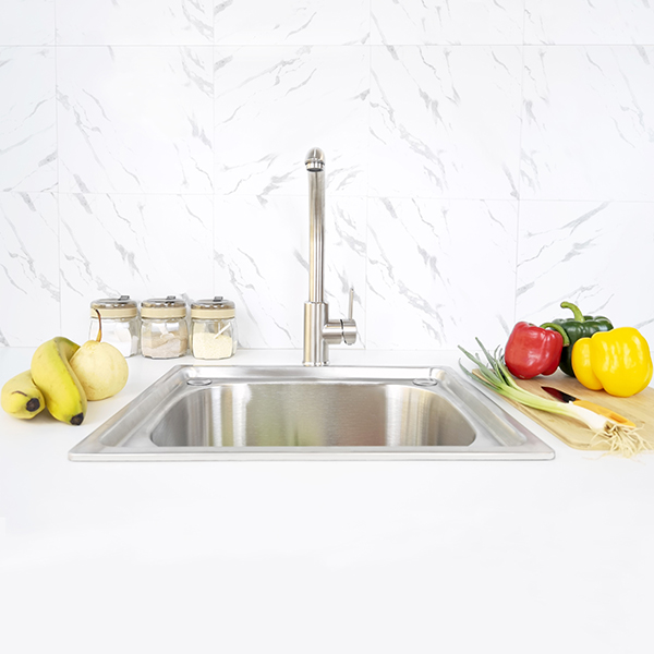 Topmount Single Bowl Sink S-4539A frontview