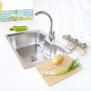 durable sink S-7050 side view