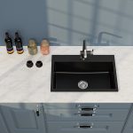 Square Single Bowl Granite Sink G-T6846E